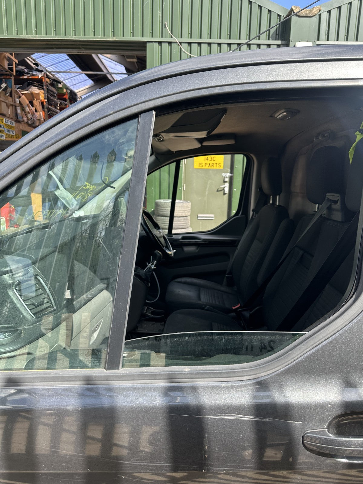 ✅2019 Ford Transit Custom Front Left Door Bare W/o Mirror Grey + Warranty A376 - Image 6