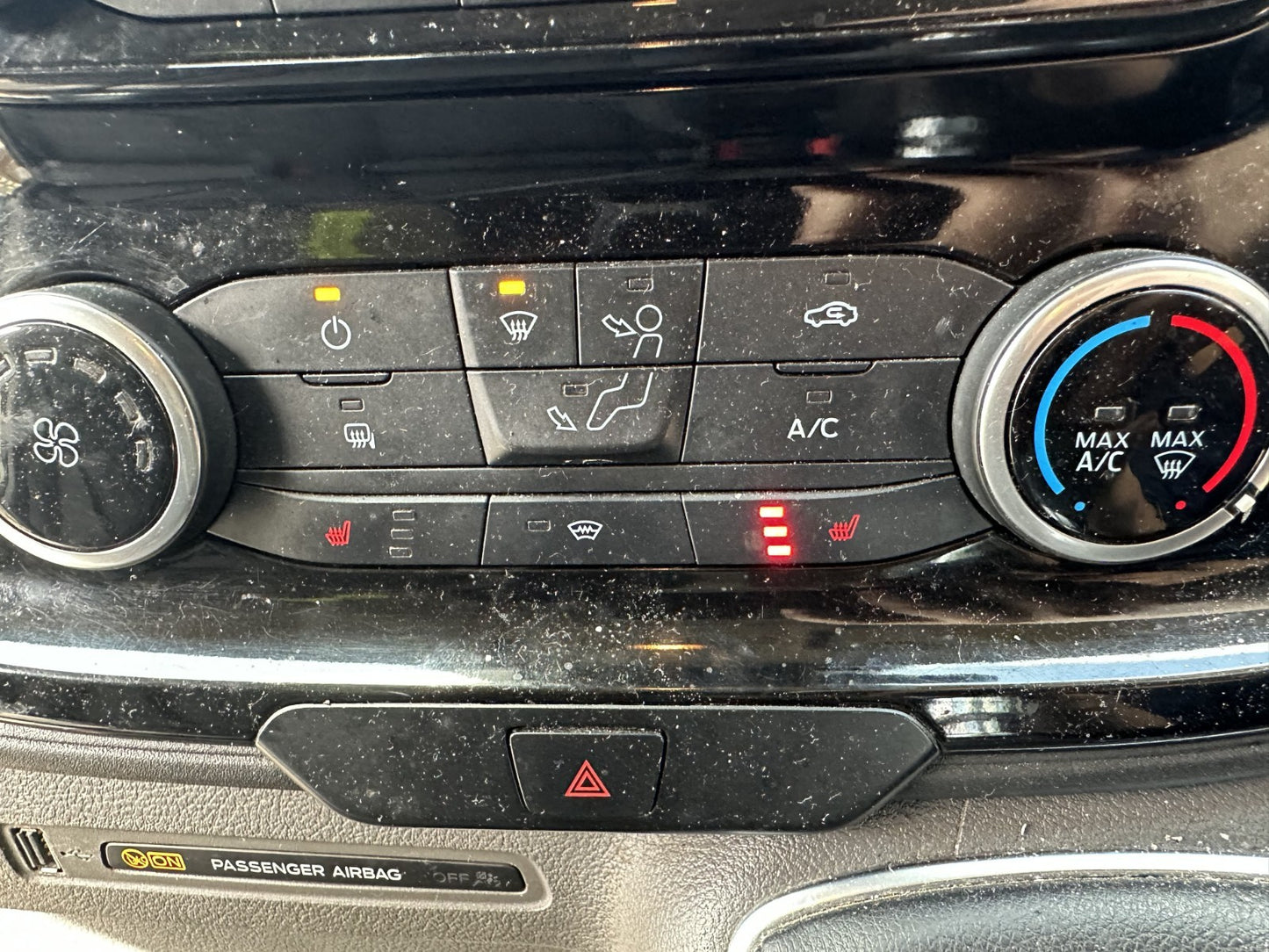 ✅2019 Ford Transit Custom A/C Climate Heater Control Panel KK2T-19980-MA A376 - Image 2