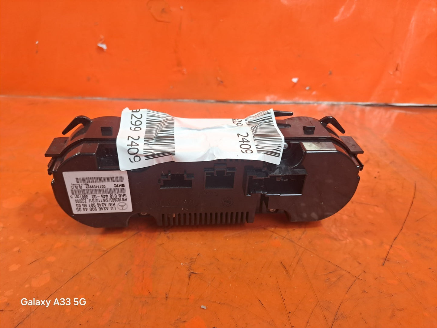 ✅2012 MERCEDES B CLASS W246 CLIMATE CONTROL PANEL A2469004405 + WARRANTY A299 - Image 7