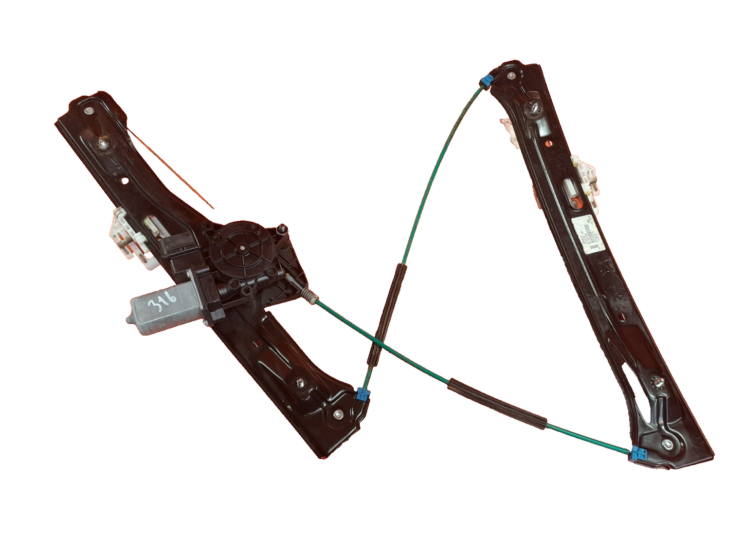 ✅BMW 118D F20 2.0 Diesel 2015 Front Left Window Regulator And Motor 7242561 A316 - Image 1