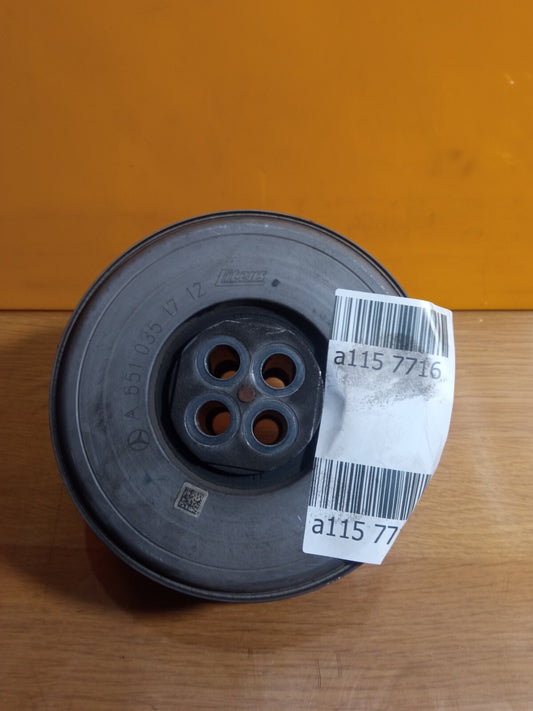 ✅MERCEDES W212 E300 2.1 DIESEL 2014 CRANKSHAFT PULLEY A6510351712 Warranty A115 - Image 1