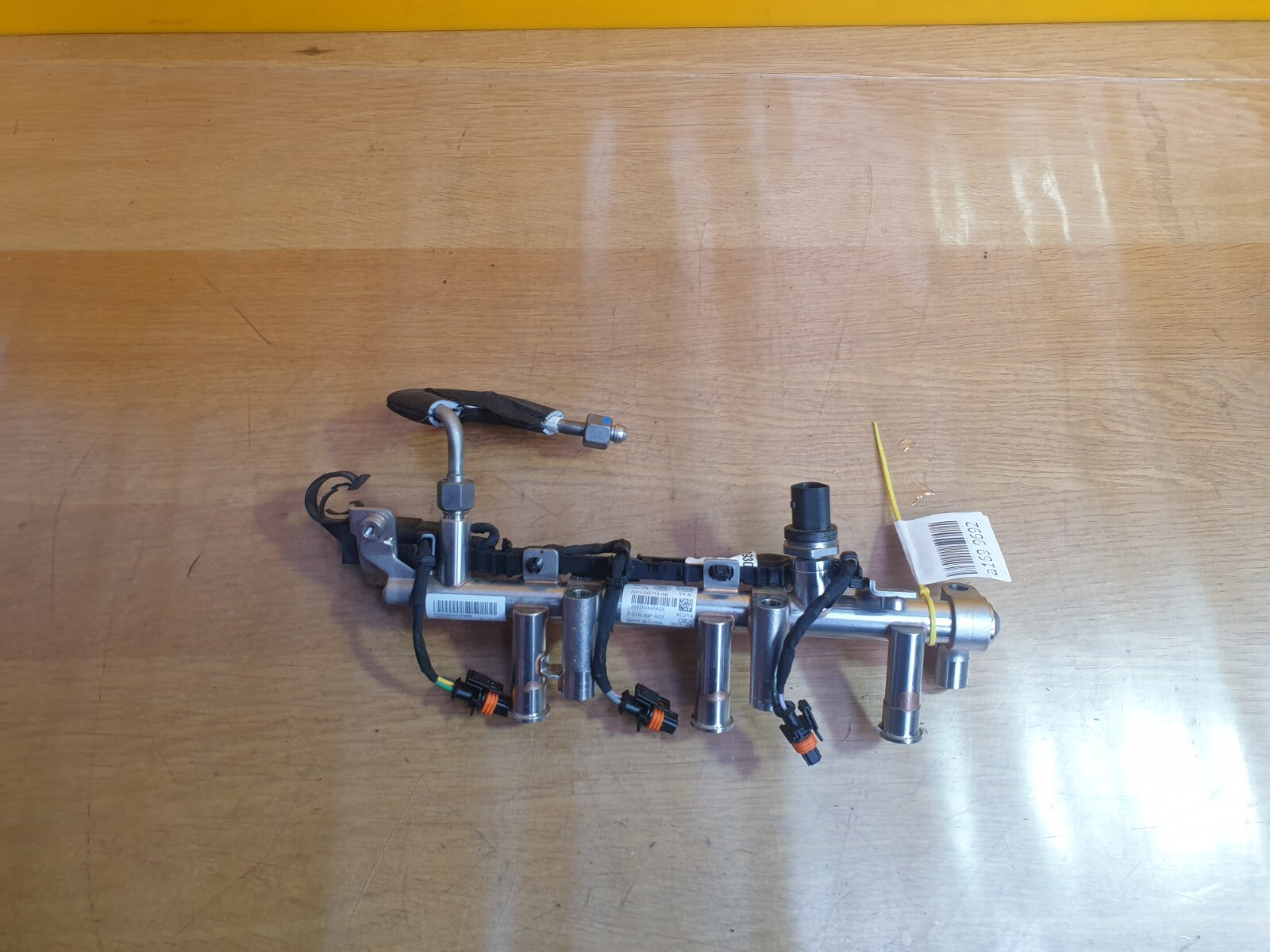✅2022 RANGE ROVER EVOQUE L551 1.5P FUEL INJECTION RAIL J3P39G774AB + WARRANTY - Image 1
