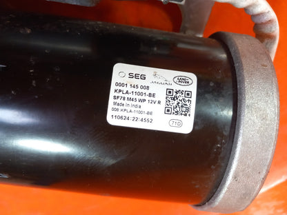 2025 Land Rover Defender L663 Starter Motor KPLA-11001-BE Warranty A396 - Image 7