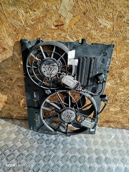 ✅AUDI Q7 S LINE QUATTRO 3.0 DIESEL 2009 RADIATOR FAN 7L0121207D Warranty A245 - Image 2