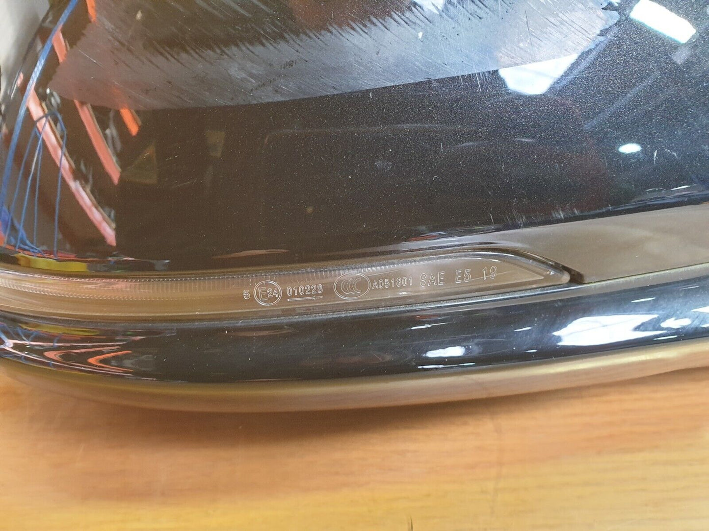2023 BMW 1 SERIES F40 SPORT 1.5D RIGHT DRIVER SIDE DOOR WING MIRROR BLACK A119