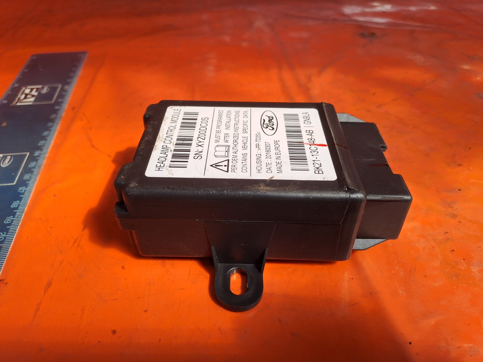 ✅2016 Ford Transit Custom Headlight Control Module BK21-13C148-AB +Warranty A373 - Image 6
