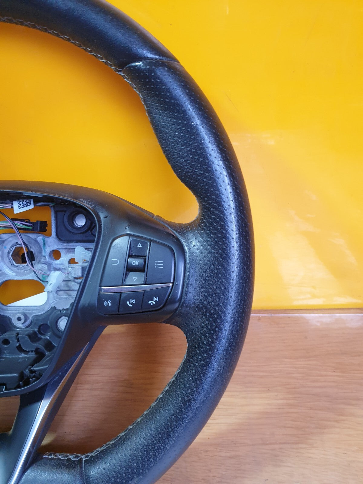 ✅2018 FORD FIESTA MK8 ST-LINE 1.0P STEERING WHEEL H1BJ-3600-AE + WARRANTY A178 - Image 6