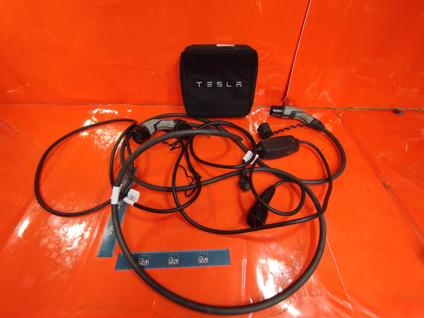 ✅TESLA MODEL 3 LONG RANGE 2020 BATTERY CHARGER CABLE 1121254-00-E Warranty A262 - Image 1