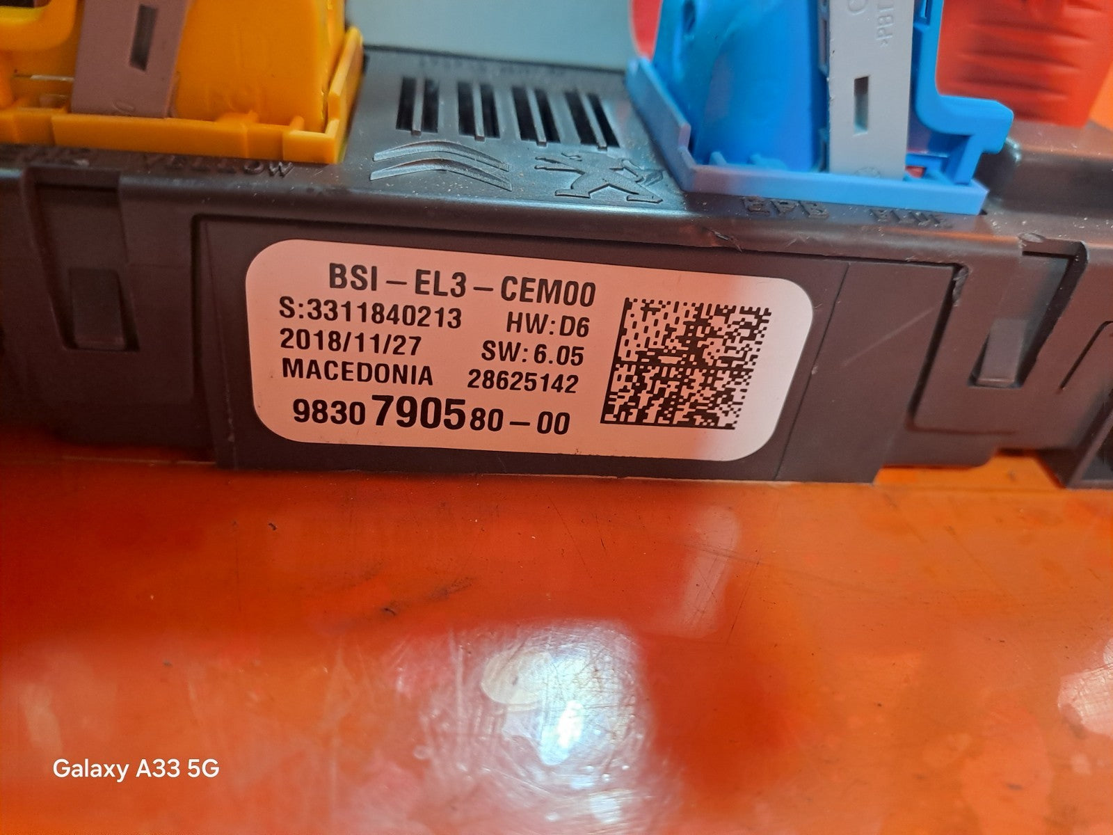 ✅PEUGEOT 308 1.5 DIESEL 2019 FUSE BOX CONTROL MODULE UNIT 9830790580 Warranty - Image 5
