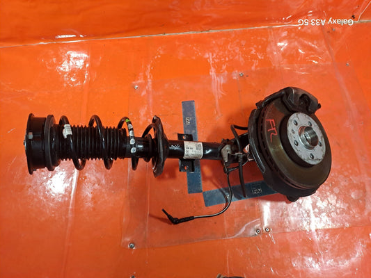 ✅VW POLO LIFE 1.0 PETROL 2024 FRONT RIGHT SUSPENSION LEG HUB 2Q0413031BT A310 - Image 1