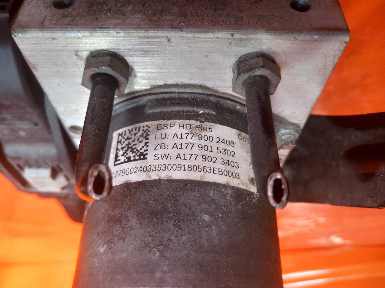 Mercedes W177 A180 Sport 1.5 Diesel 2019 ABS Pump A1779002403 A1779015302 A382 - Image 7