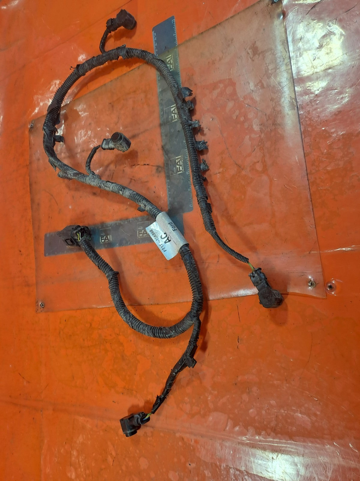 ✅2015 FORD TRANSIT CONNECT V408 REAR WIRING LOOM AND SENSORS FT1T-15K868-AC A355 - Image 4