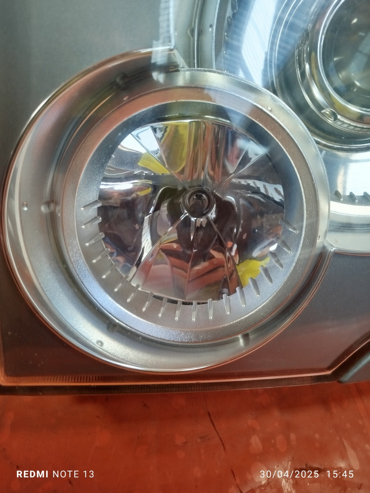 ✅2005 RANGE ROVER VOGUE L322 4.4P LEFT PASSENGER SIDE HEADLIGHT 4H4Z13006BA A274 - Image 5
