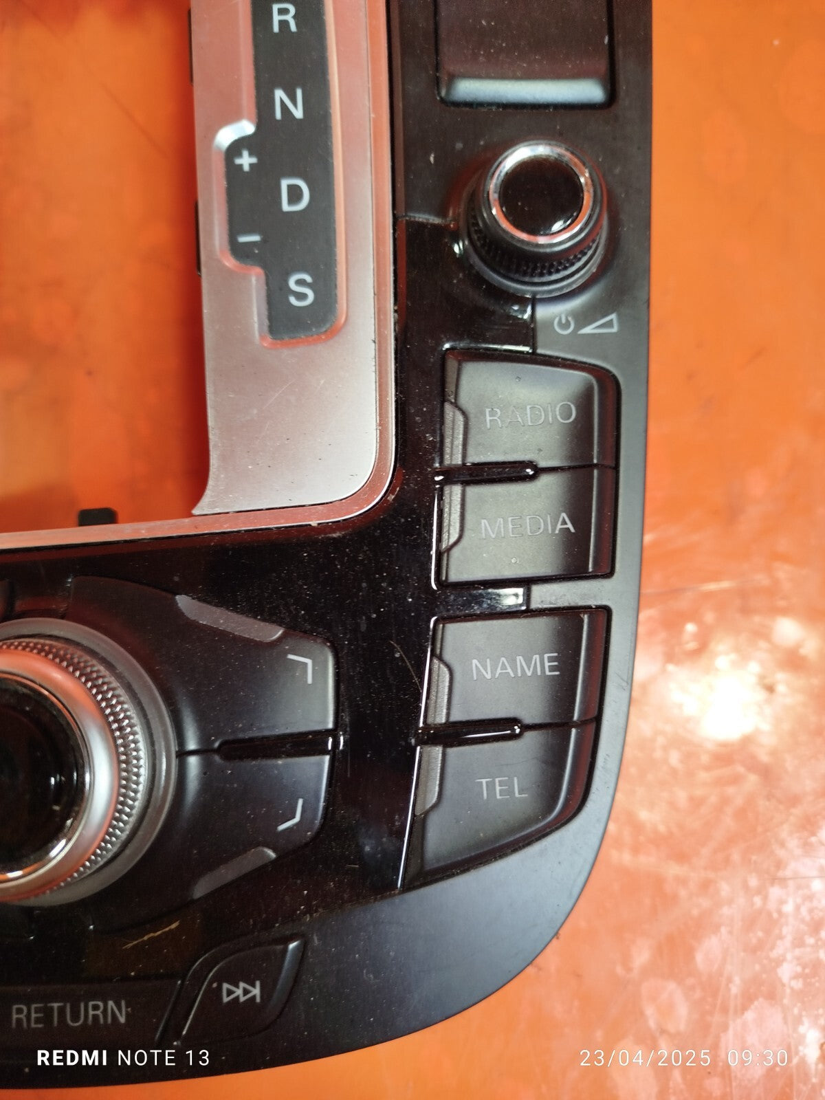 ✅AUDI Q5 S LINE 2.0 PETROL 2012 SAT NAV MULTIMEDIA MMI SWITCH PANEL 8T0919609F - Image 7