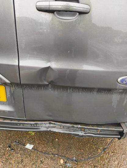 ✅Ford Transit Custom 2.0 Diesel 2019 Rear Right Door Bare Grey Dent A383 - Image 2