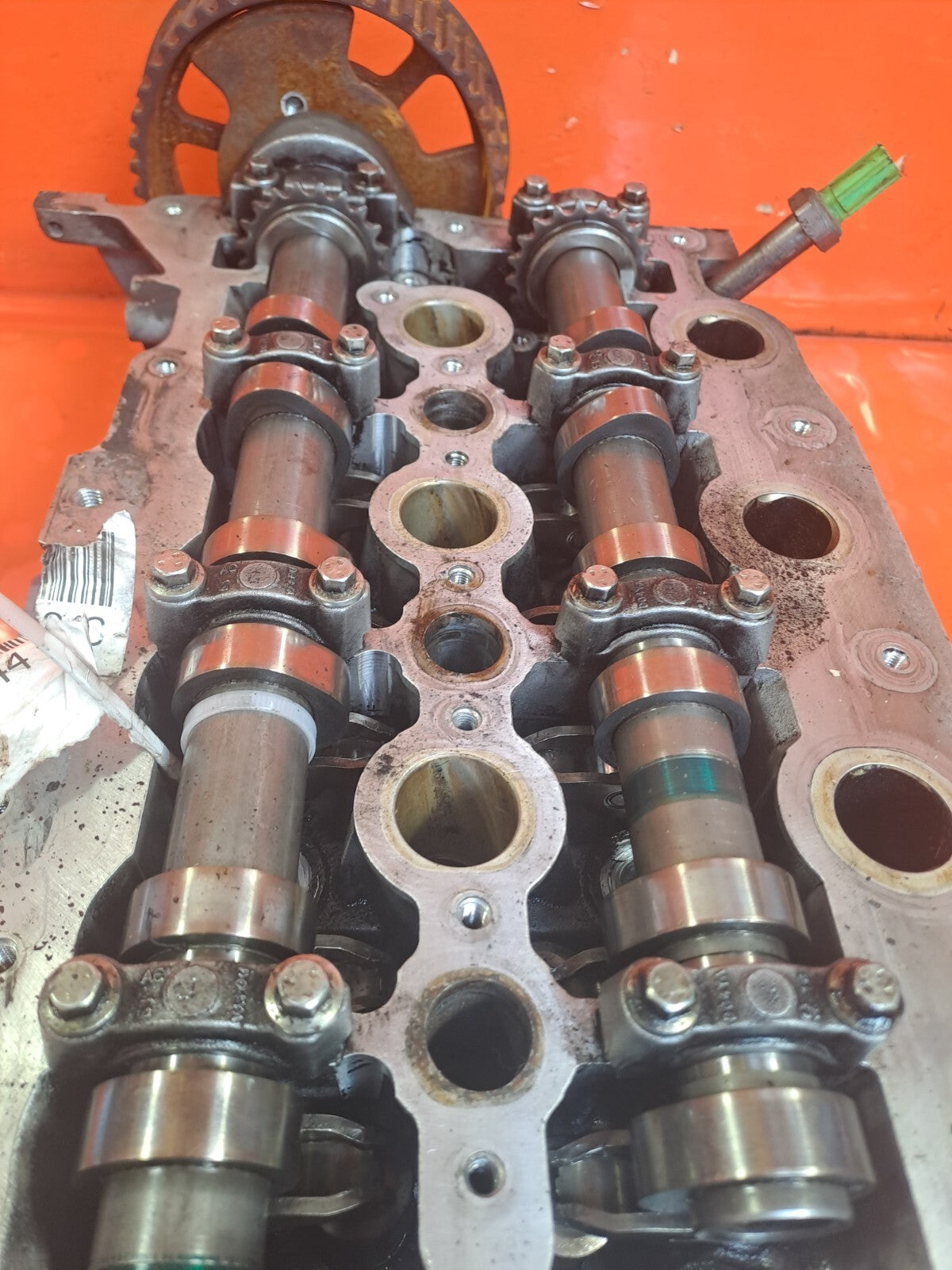 ✅LAND ROVER DISCOVERY 4 L319 3.0 DIESEL 2010 CYLINDER HEAD WITH CAMSHAFTS A244 - Image 9