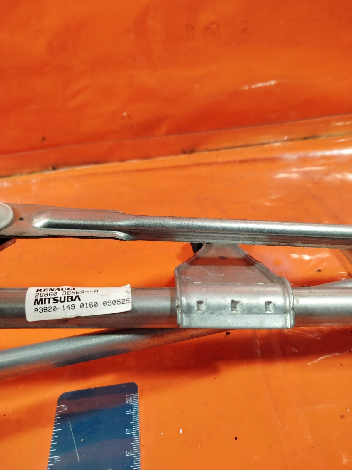 ✅2025 RENAULT CLIO V B7 WIPER MOTOR & LINKAGE FRONT 288609666R + WARRANTY A331 - Image 7
