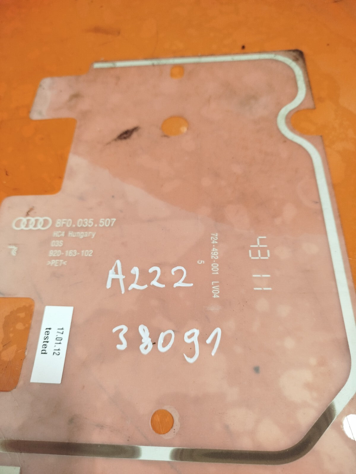 ✅2012 AUDI A5 1.8P ANTENNA AMPLIFIER & RADIO ANTENNA + WARRANTY A222 - Image 5