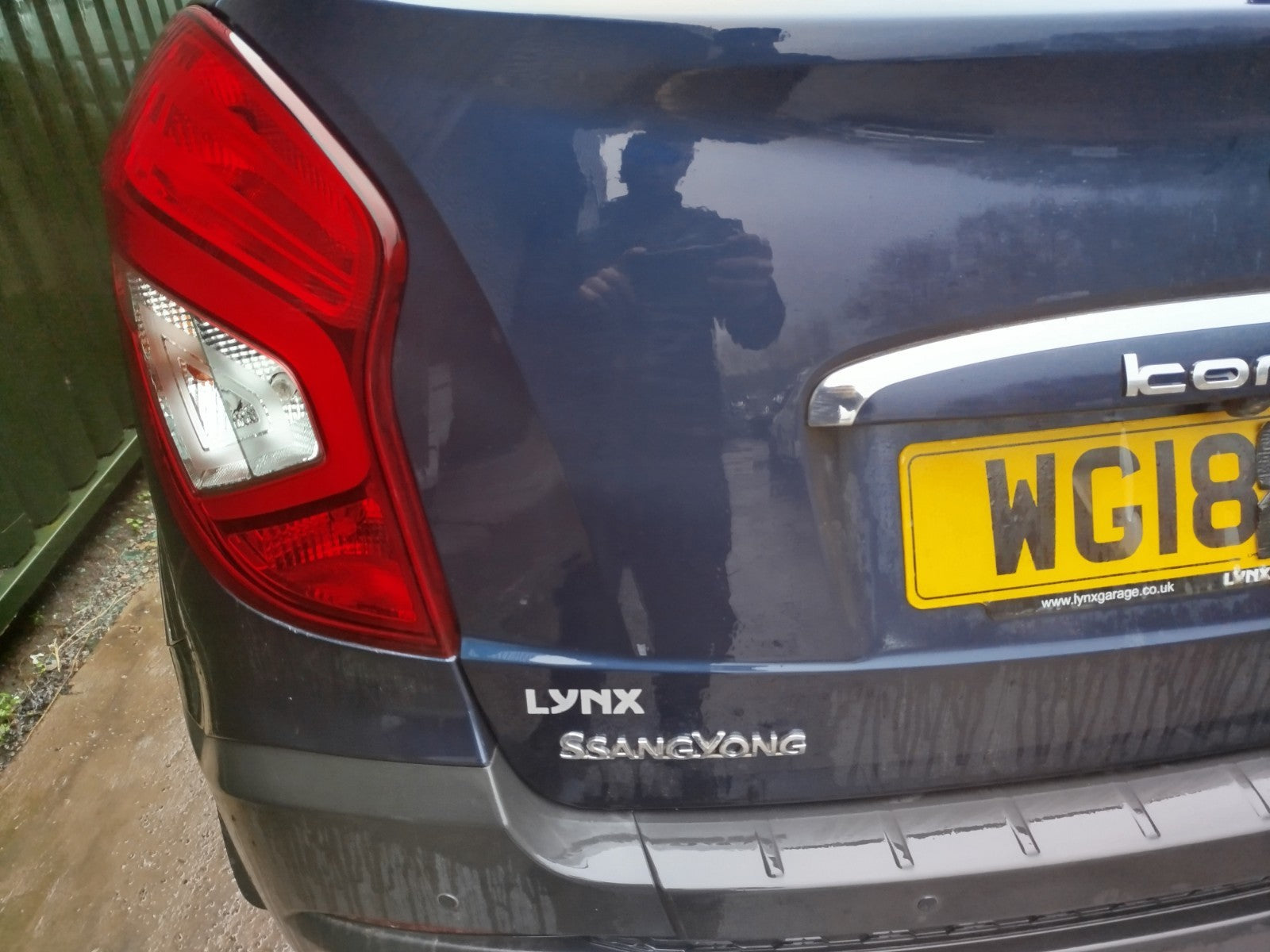 ✅SSANGYONG KORANDO ELX 2.2 DIESEL 2018 TAILGATE BARE BLUE Warranty A329 - Image 2