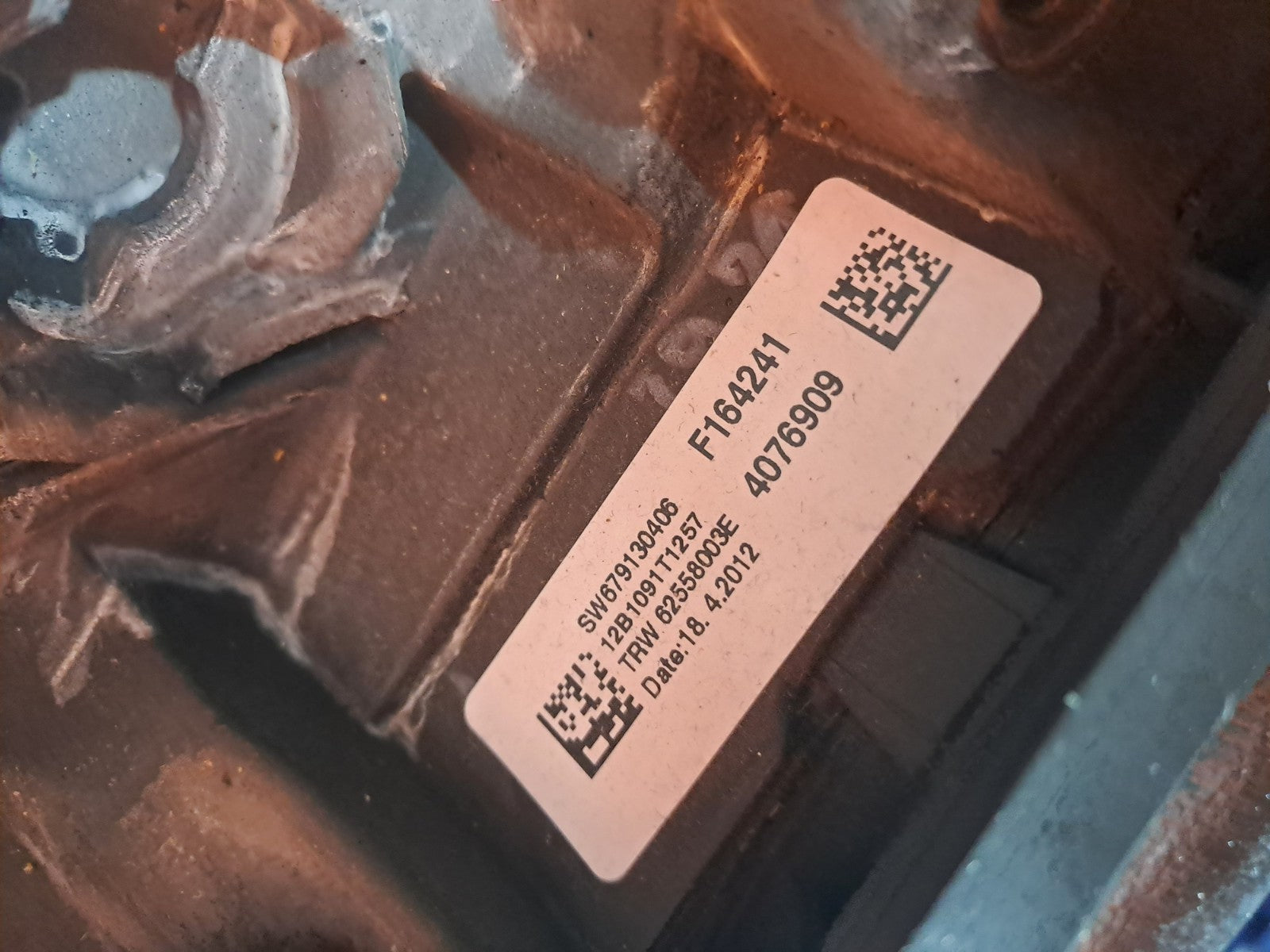 ✅BMW 3 SERIES F30 320D 2.0 DIESEL 2012 LEATHER STEERING WHEEL 62558003E Warranty - Image 8