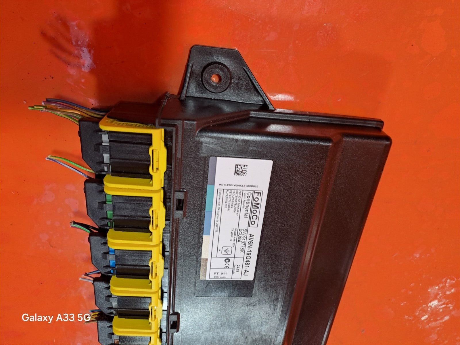 ✅2013 FORD FOCUS MK3 TITANIUM X CENTRAL LOCKING MODULE AV6N-19G481-AJ + WARRANTY - Image 3