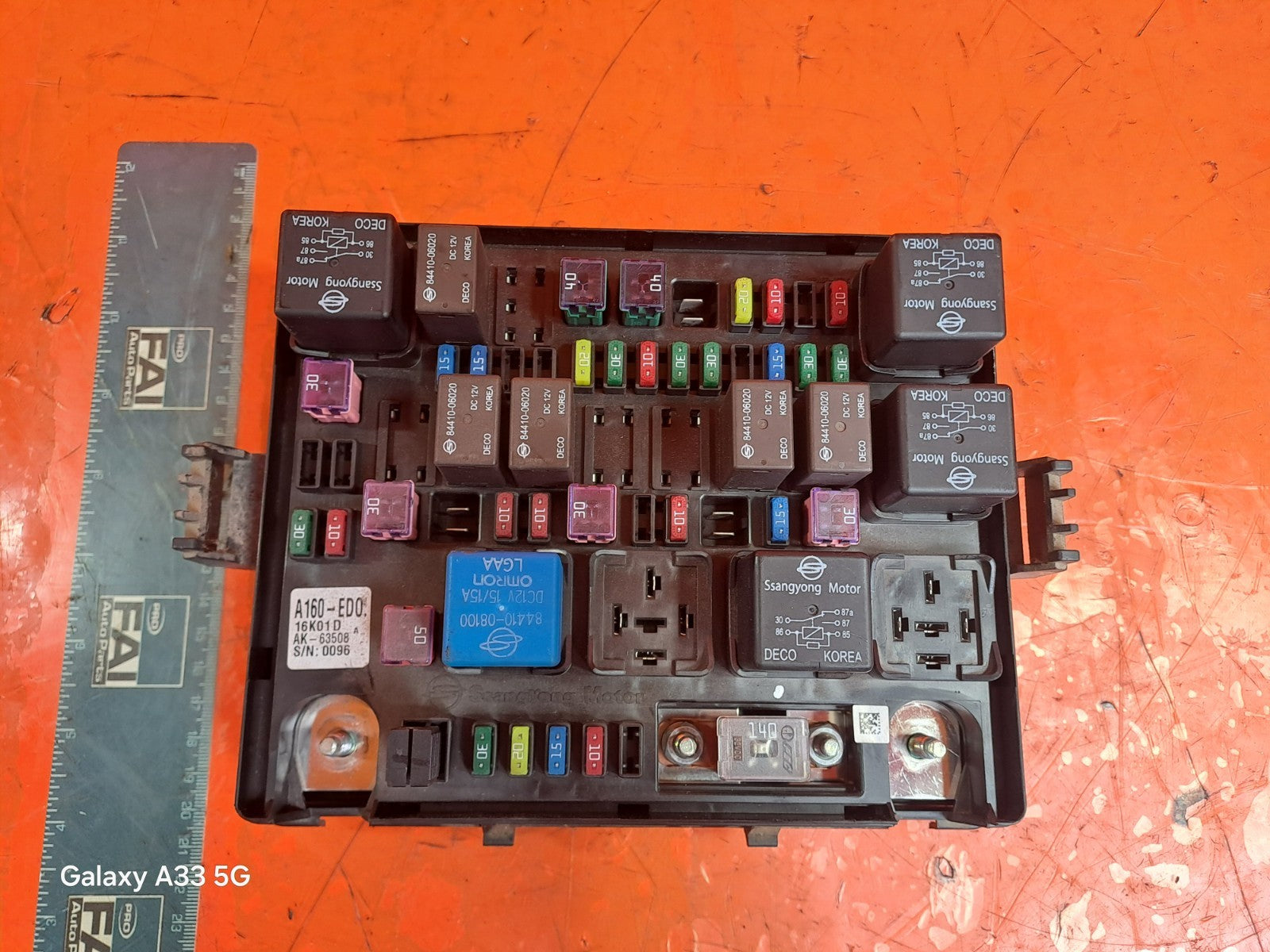 ✅Ssangyong Rodius Turismo 2.2 Diesel 2017 FUSE BOX 84410-08100 Warranty A286 - Image 1