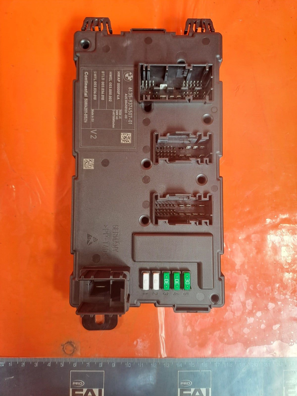✅2015 BMW 4 SERIES F33 M SPORT BCM BODY CONTROL MODULE ECU 9374507 A367 - Image 1