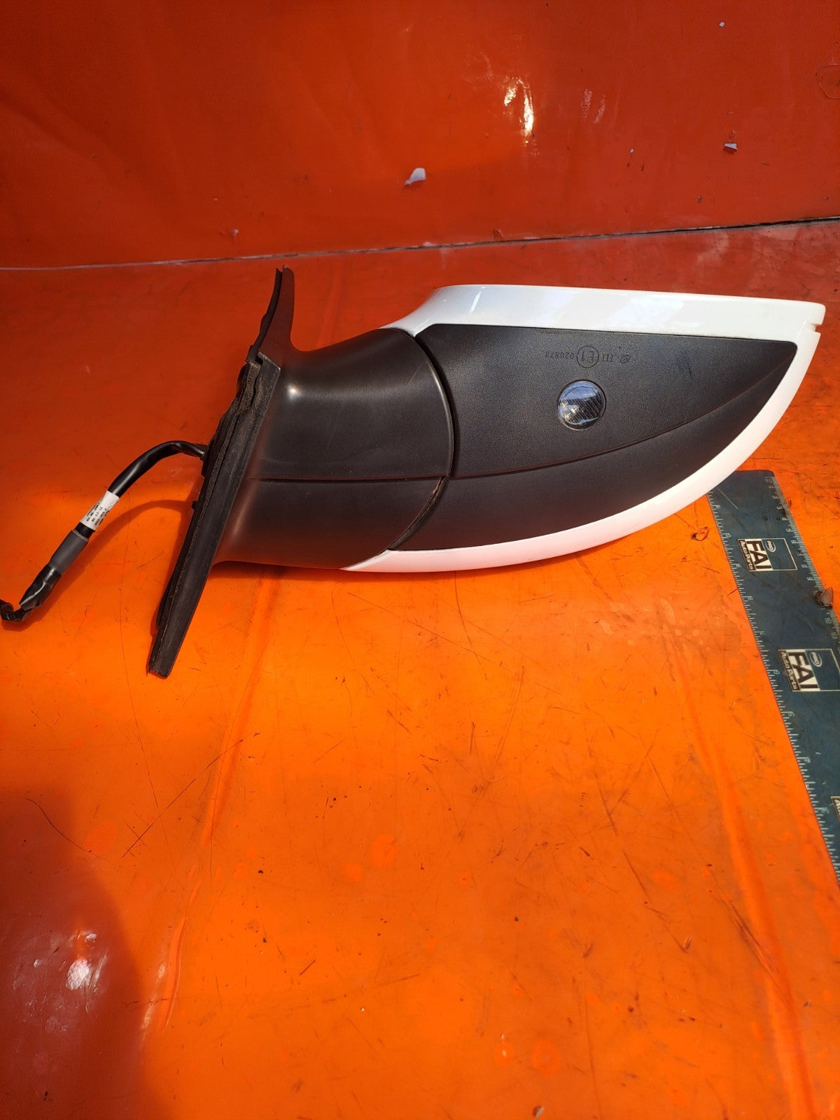 ✅2007 AUDI Q7 4L S LINE 3.0D FRONT RIGHT WING MIRROR WHITE Z7S + WARRANTY A295 - Image 7