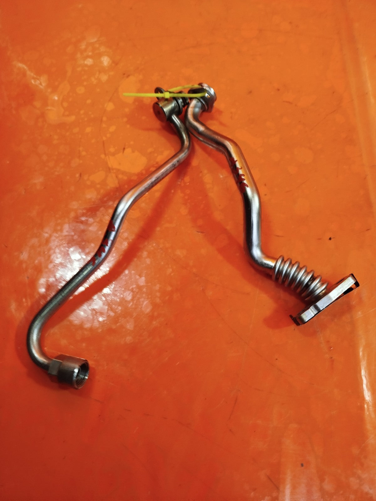 ✅2020 VW GOLF MK8 R-LINE TURBO OIL PIPES 05L145736A 05L145771A + WARRANTY A346 - Image 7