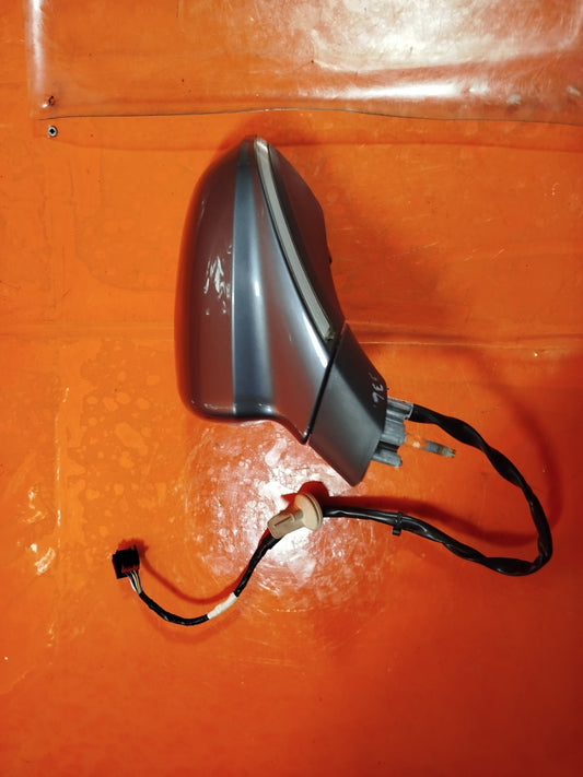 ✅2023 CUPRA FORMENTOR 2.0 TSI FRONT WING MIRROR LEFT BLACK scratches  A336 - Image 1