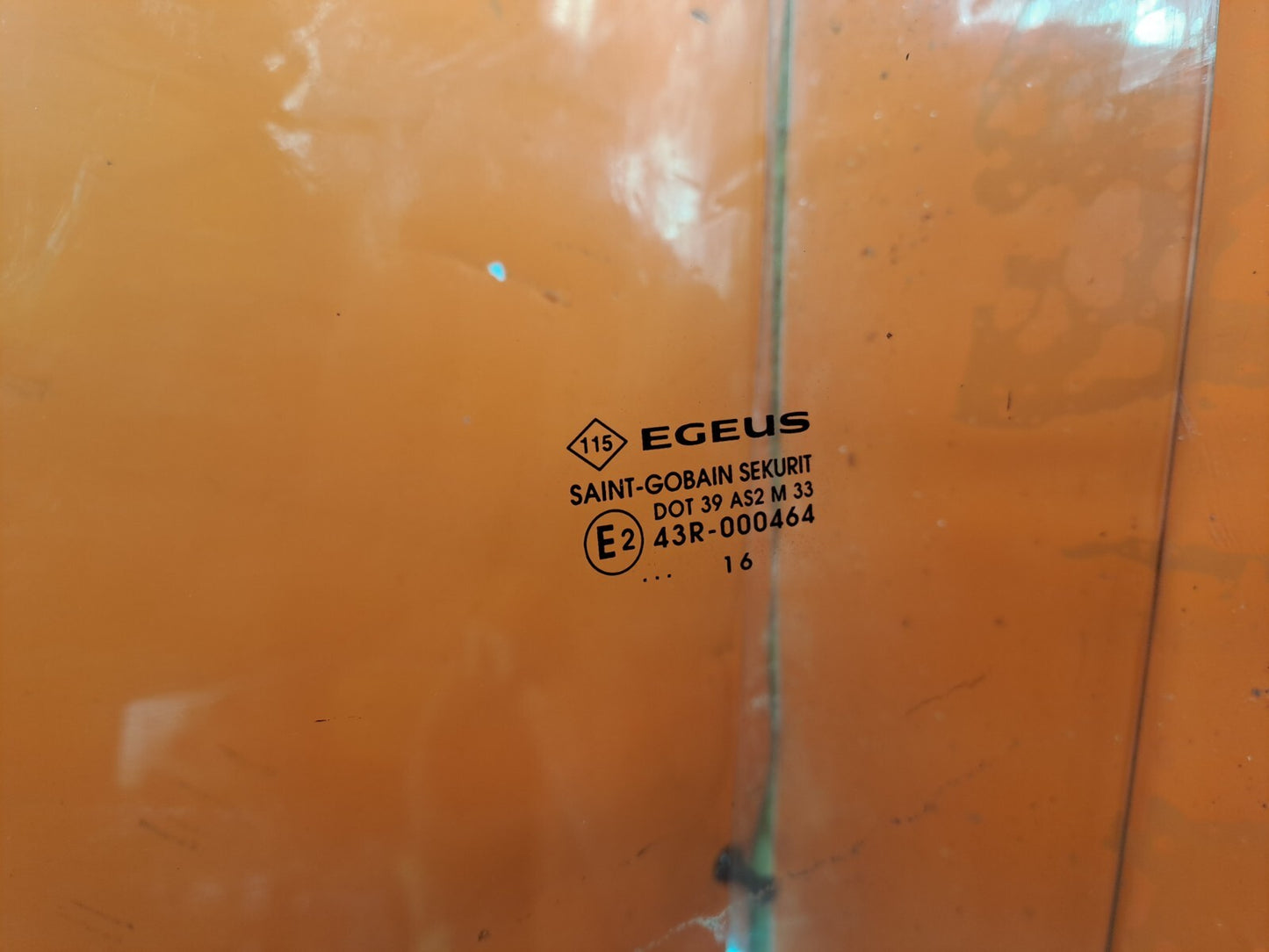 ✅RENAULT TRAFIC MK3 Sl27 1.6 DIESEL 2016 FRONT LEFT DOOR WINDOW GLASS 43R-000464 - Image 8