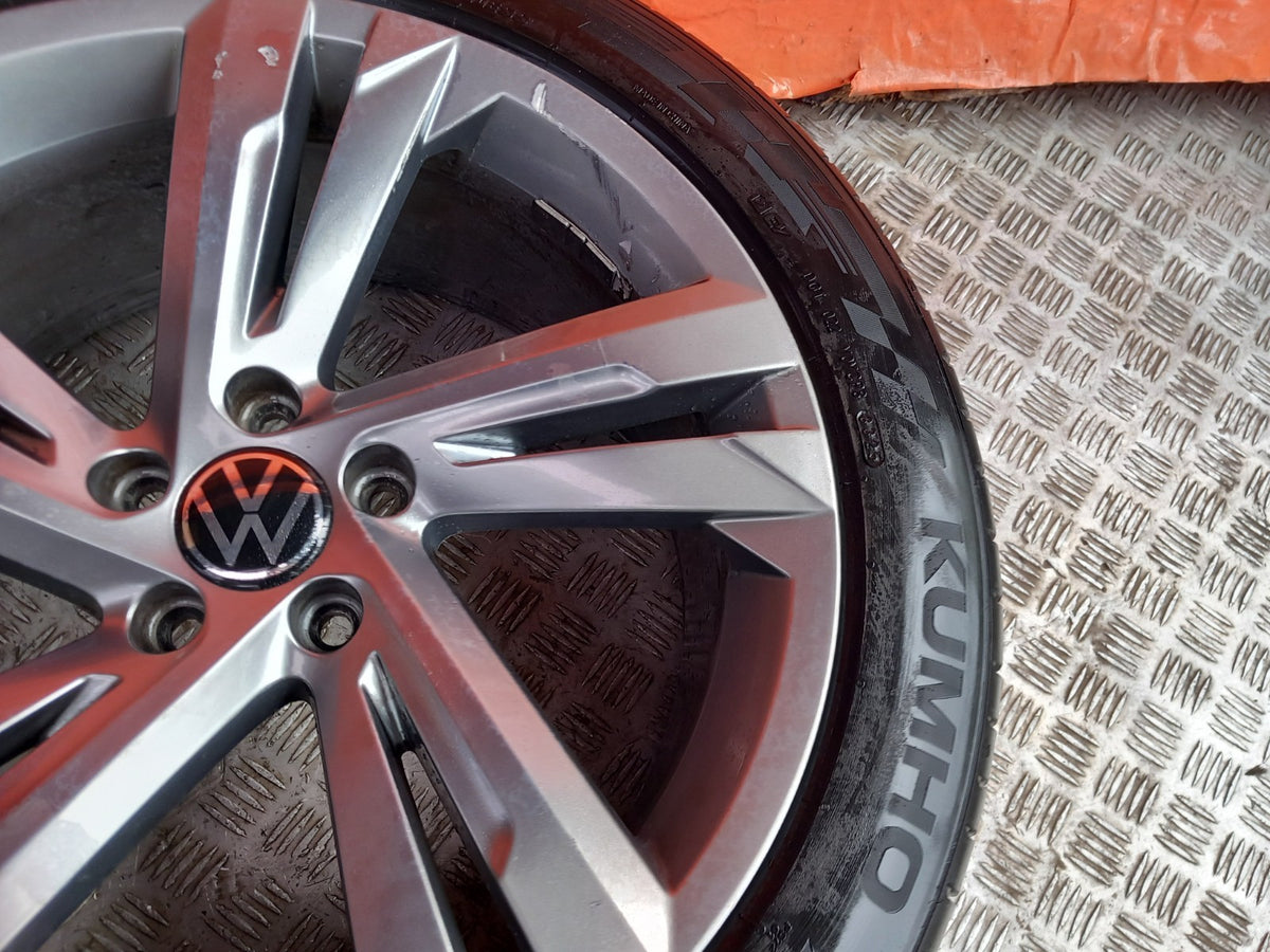 VW Tiguan 2016-2024 Alloy Wheel with Tyre 255/45 ZR19 5NA601025AM xAA - Image 7