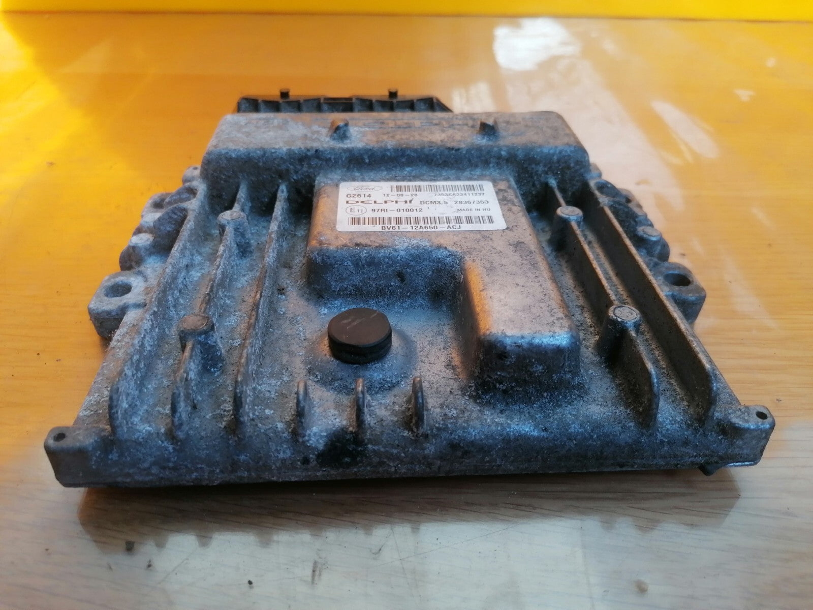 FORD FOCUS MK3 1.6 DIESEL 2011-2016 ENGINE CONTROL UNIT BV6112A650AC Warranty - Image 4