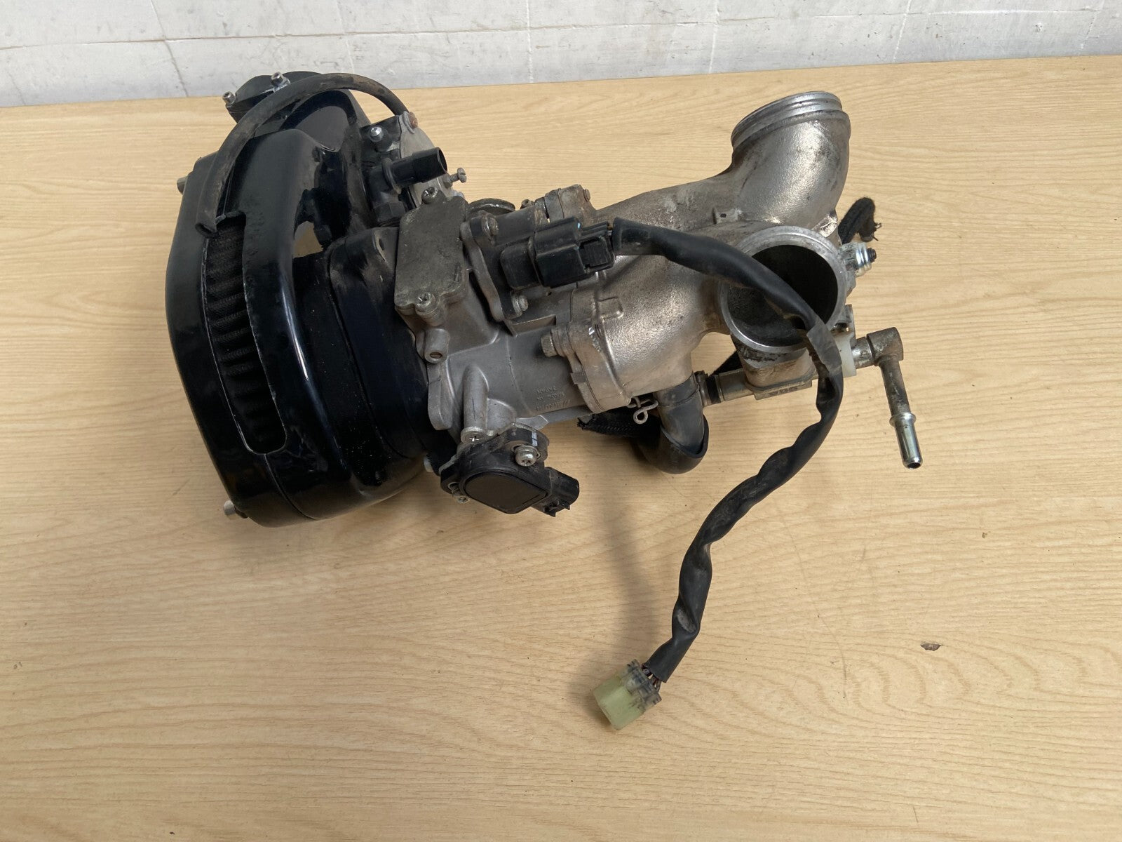 YAMAHA XVS1300C 2015 CARBURETOR THROTTLE BODY ASSEMBLY Warranty A031 - Image 5