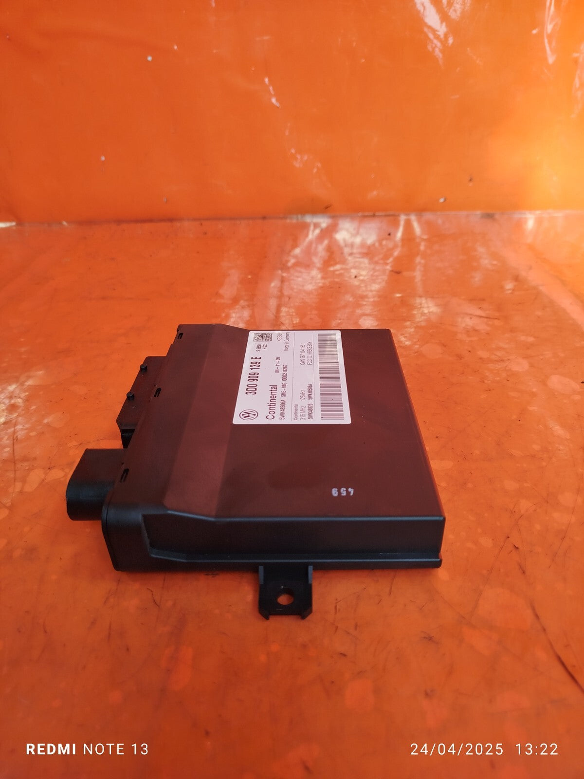 ✅2010 PORSCHE CAYENNE 9PA 3.6P KEYLESS ENTRY CONTROL MODULE 3D0909139E +WARRANTY - Image 2