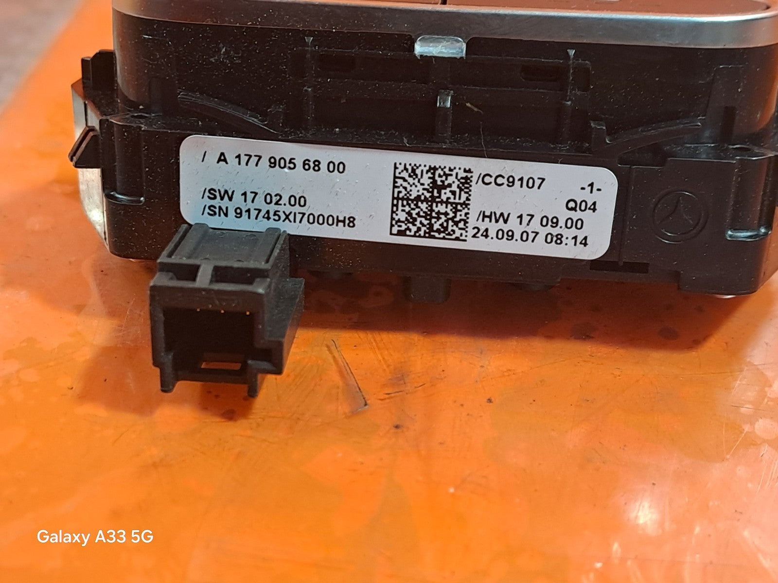 ✅2025 MERCEDES A CLASS W177 HEATED SEAT SWITCH FRONT RIGHT A177905680 + WARRANTY - Image 3