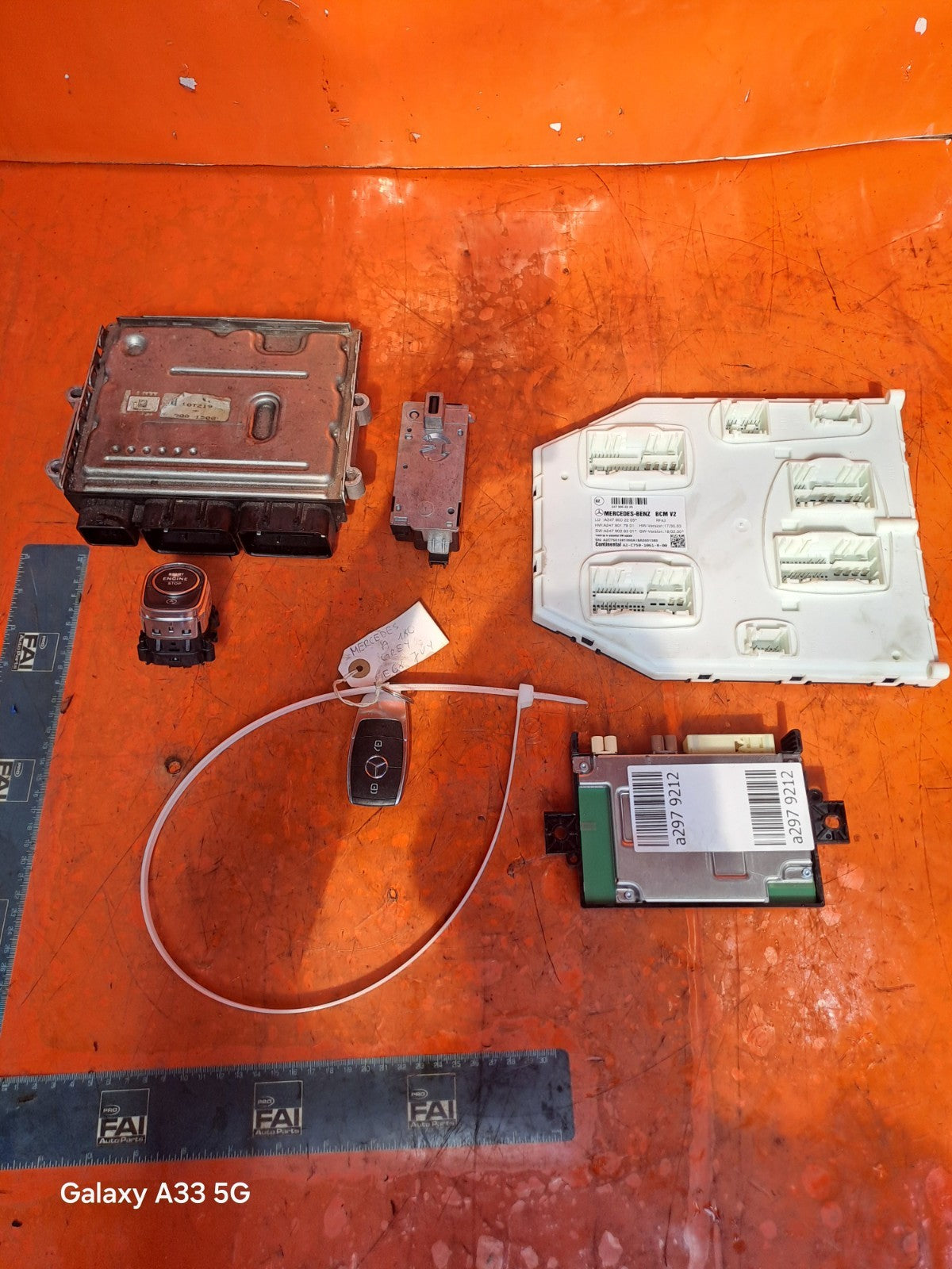 ✅MERCEDES A180D SPORT W177 1.5 DIESEL 2018 ENGINE ECU KIT A2479002205 Warranty - Image 1
