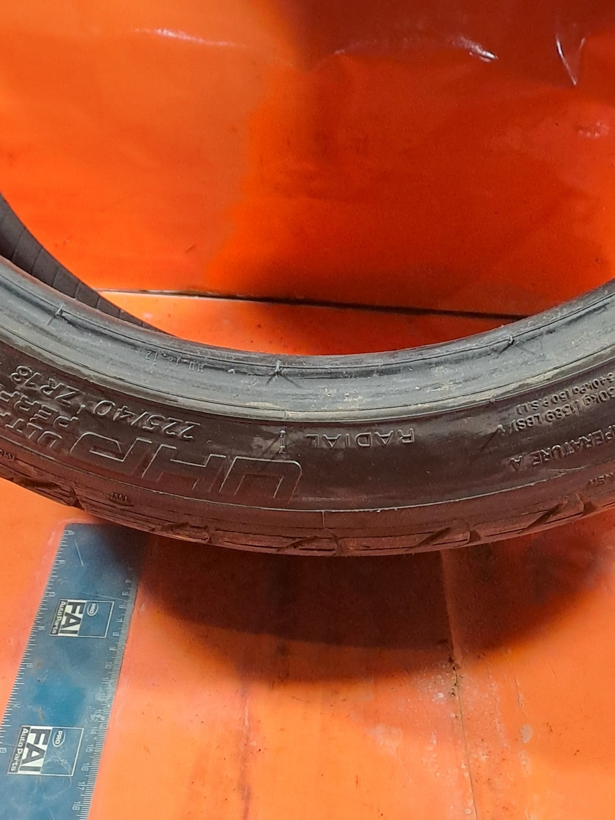✅ULTRA HIGH PERFORMANCE 225/40 ZR18 TYRE 6.96 mm Warranty xAA - Image 7