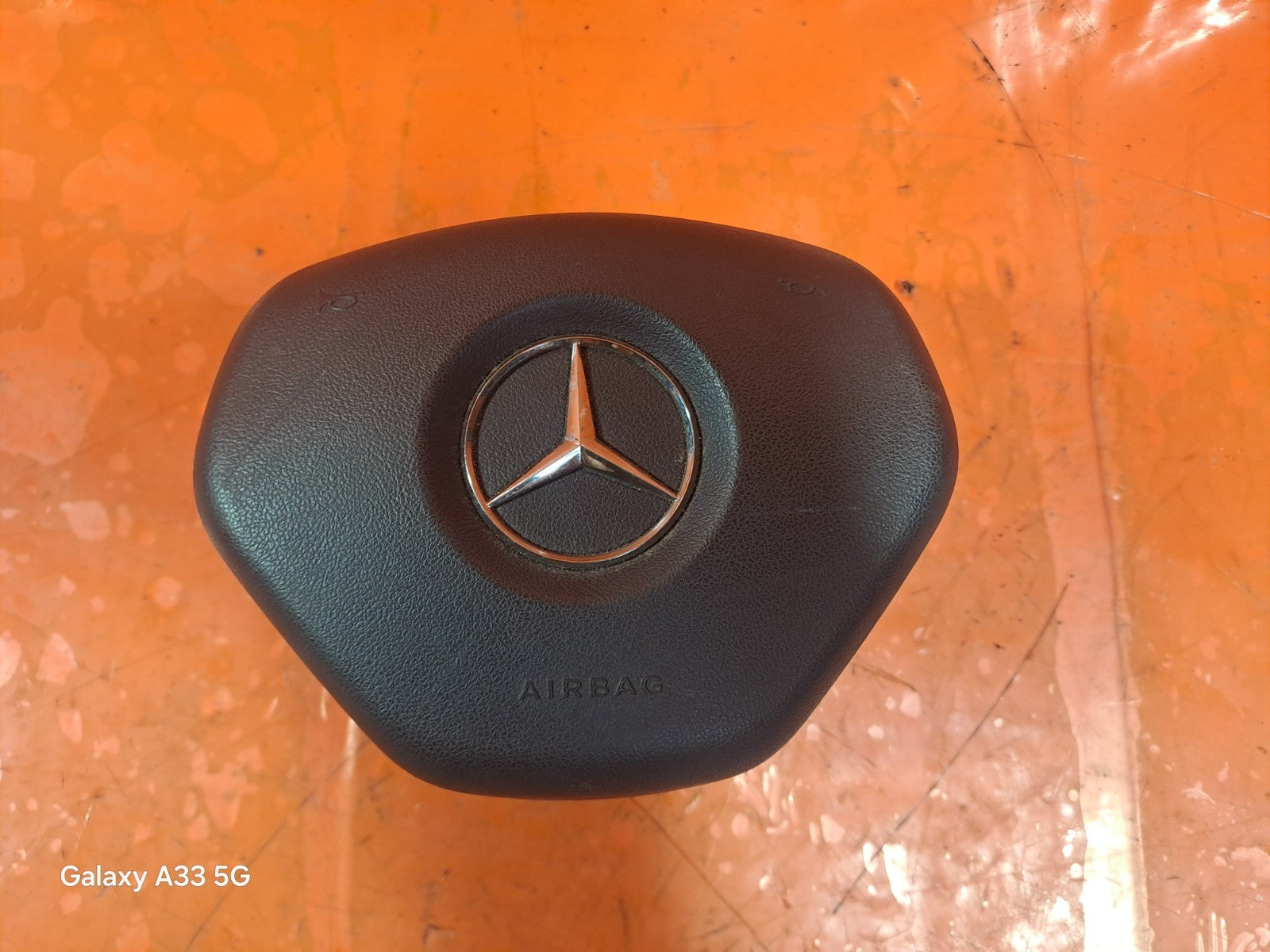 ✅2012 MERCEDES B CLASS W246 STEERING WHEEL ABAG 2188603402 + WARRANTY A299 - Image 2