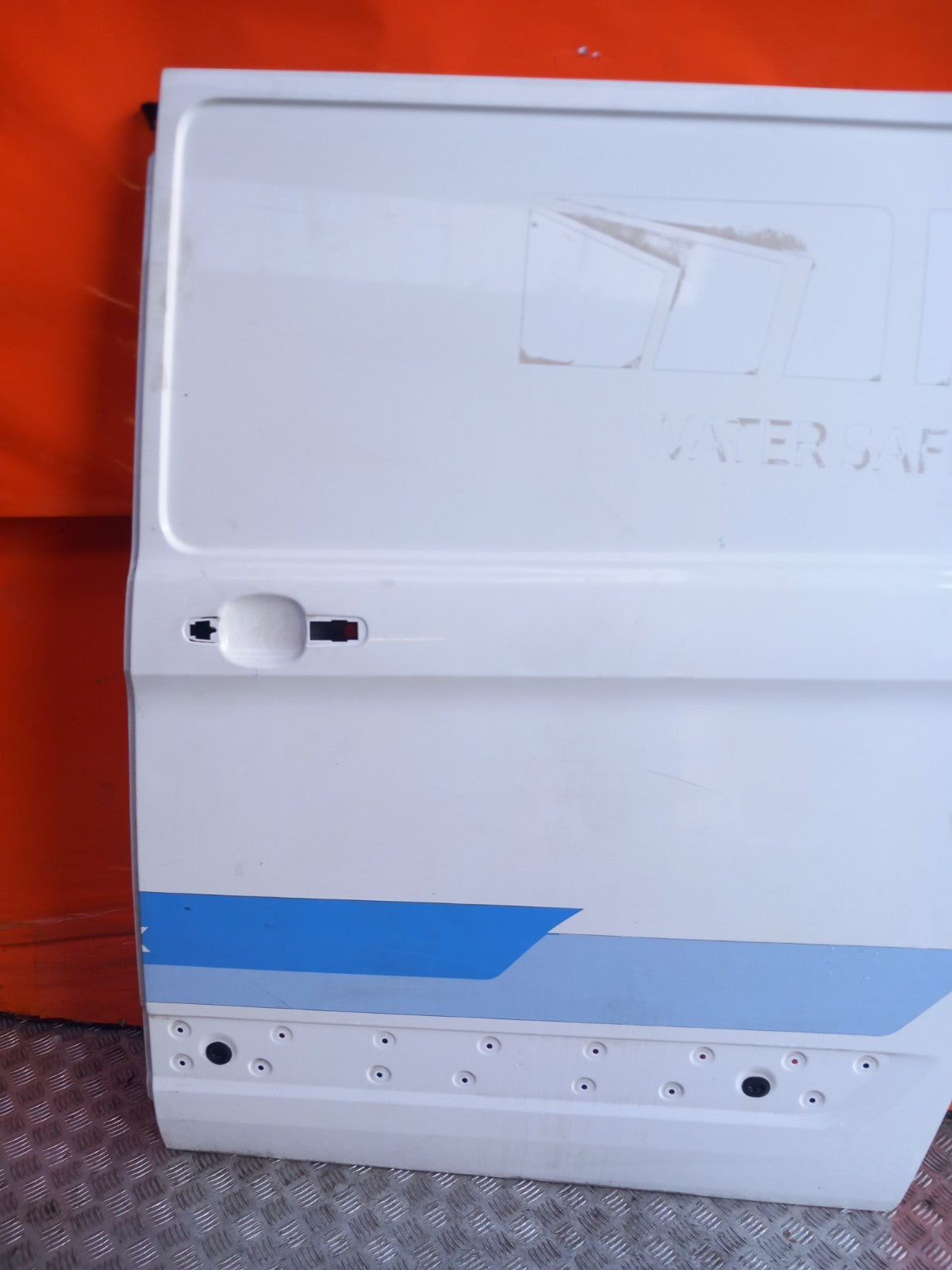 Ford Transit Custom 2021 Left Side Sliding Door Frozen White Warranty A390 - Image 5