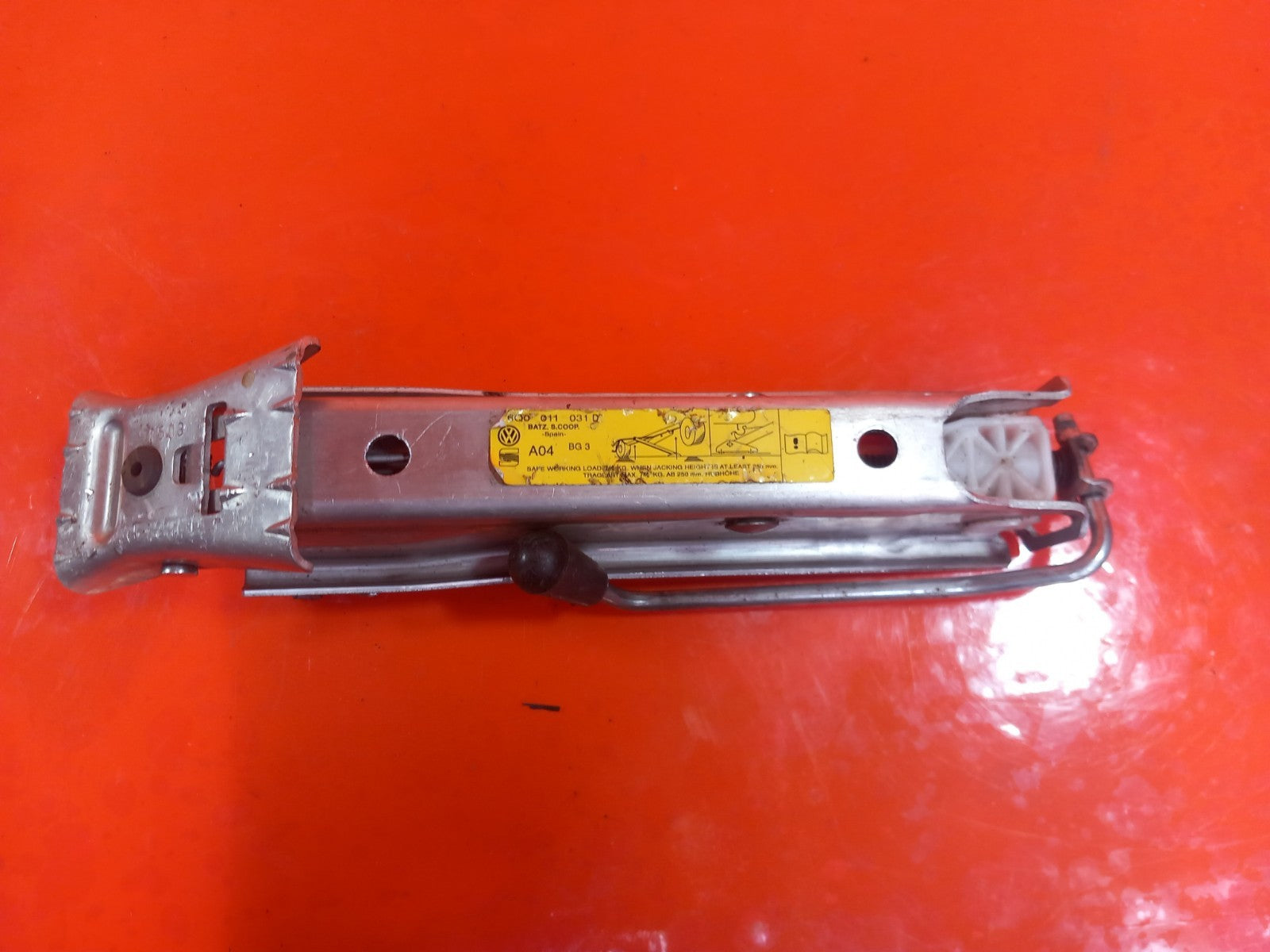 VW Polo Seat Ibiza 2002-2009 Car Jack 6Q0011031D Warranty xAA - Image 2