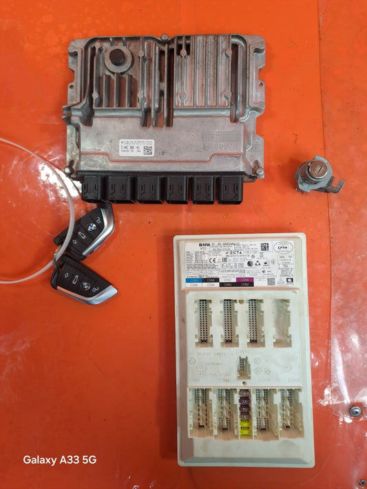 ✅BMW 330E G21 2.0 PETROL 2022 ENGINE ECU & KEYS 5A4C360 5A5D4A2 Warranty A305 - Image 1