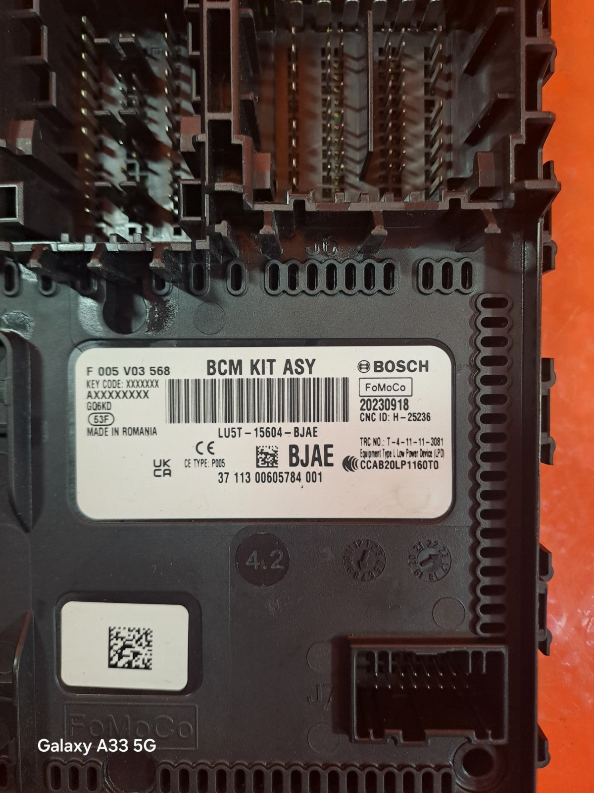 ✅2023 FORD PUMA ST BODY CONTROL MODULE LU5T-15604-BJ + WARRANTY A307 - Image 3