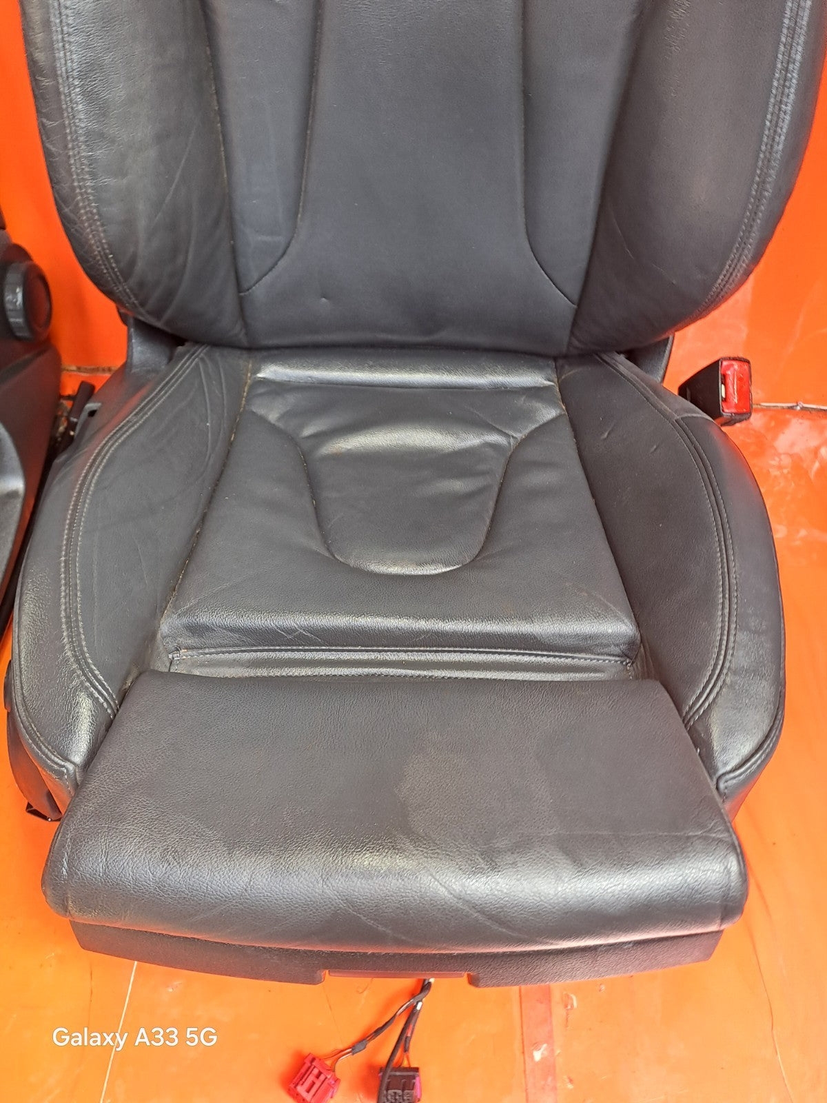✅2010 AUDI A5 8T S LINE 2.0P FRONT SEATS PAIR + WARRANTY A223 - Image 7