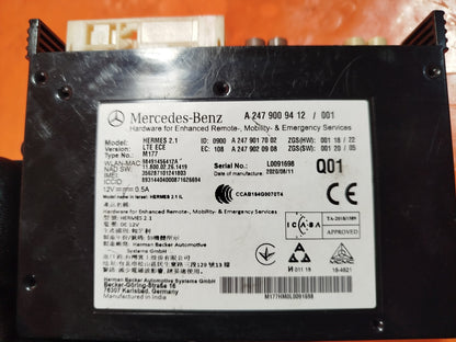 ✅MERCEDES W177 BLUETOOTH CONTROL MODULE ECU A2479009412 Warranty xAA - Image 11