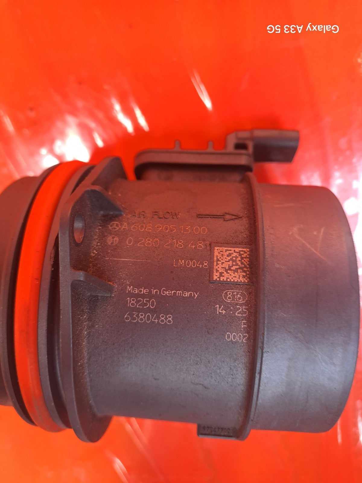 ✅MERCEDES A180D SPORT W177 1.5 DIESEL 2018 AIR FLOW MASS METER SENSOR Warranty - Image 11
