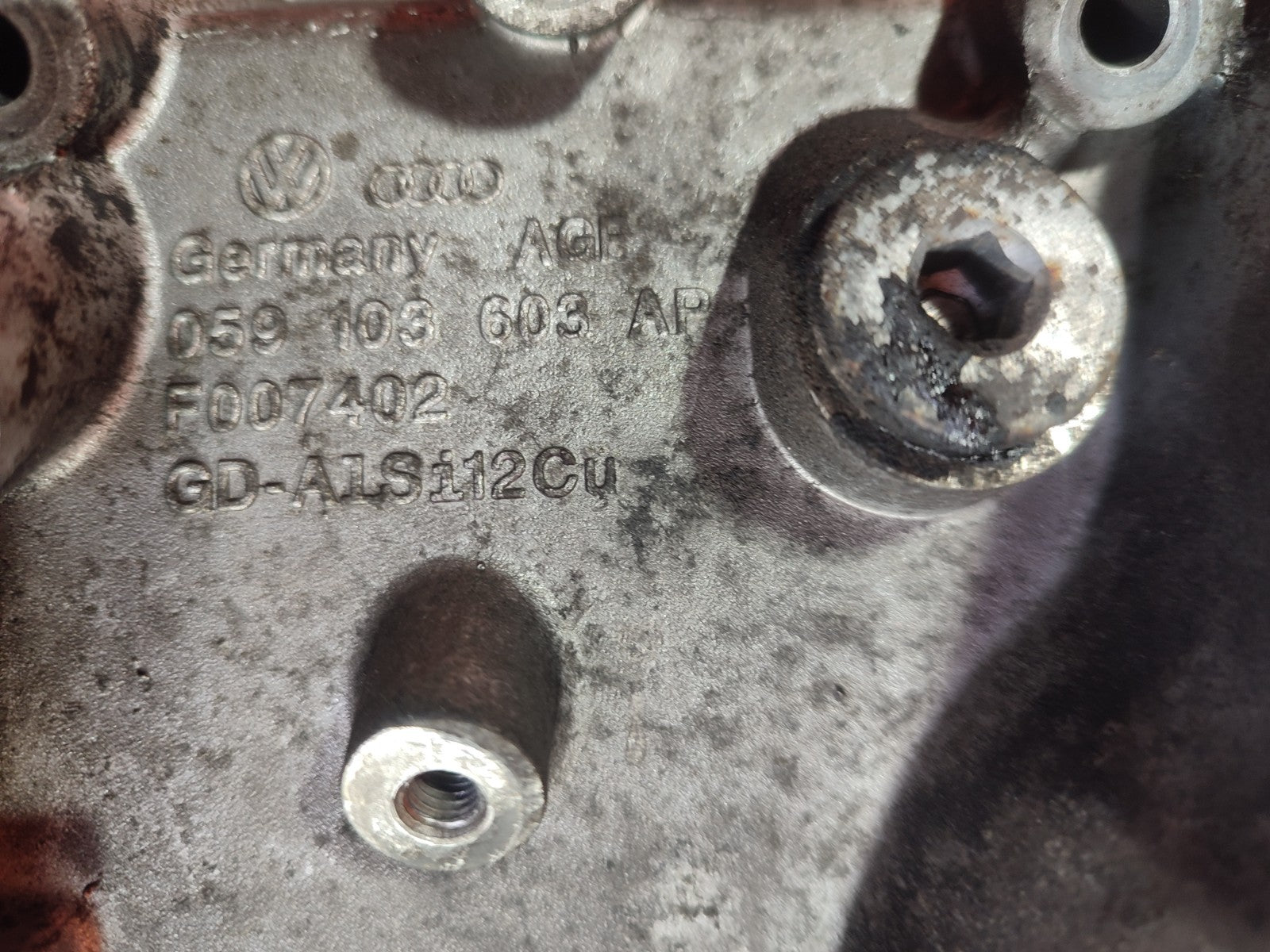 ✅2009 AUDI Q7 4L 3.0TDI ENGINE UPPER SECTION OIL SUMP 059103603AP +WARRANTY A300 - Image 10