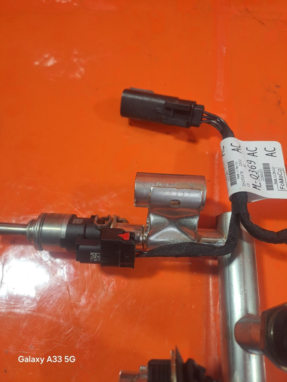 ✅2024 FORD KUGA MK3 1.5P FUEL RAIL & INJECTORS HX7G-9D280-AB + WARRANTY A302 - Image 10