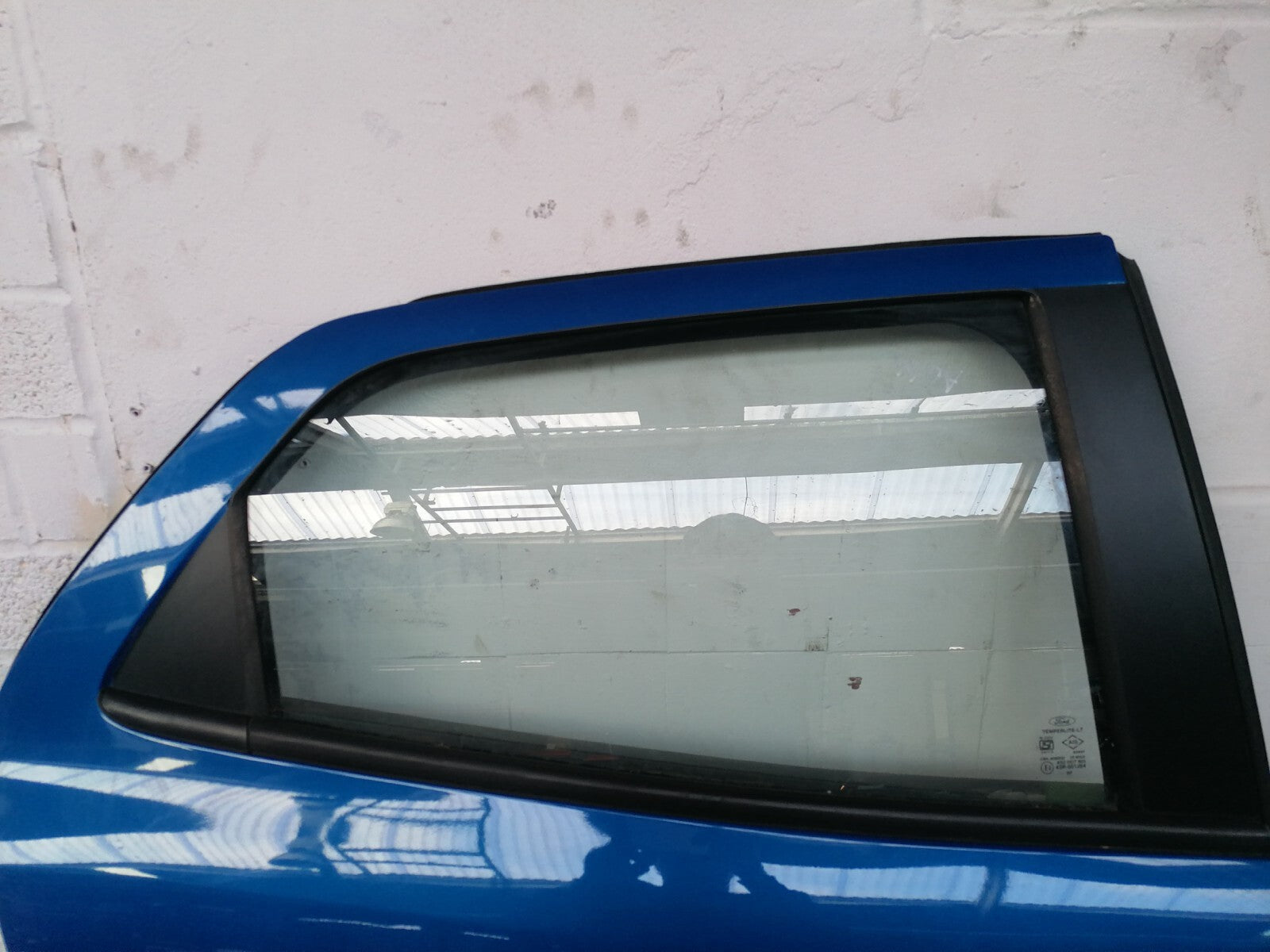 2015 FORD ECOSPORT 1.0 PETROL REAR RIGHT DRIVER SIDE DOOR BLUE scrathes - Image 9