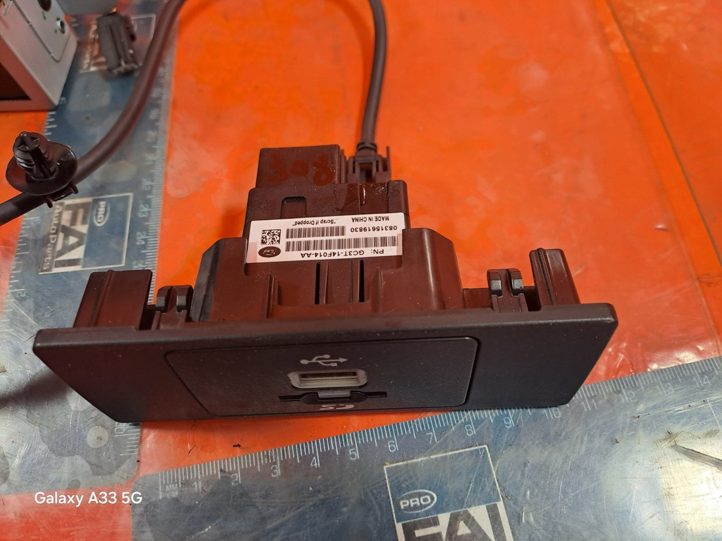 ✅FORD MONDEO 2.0 DIESEL 2015 DISPLAY SCREEN & HEATER CLIMATE CONTROL PANEL A308 - Image 6